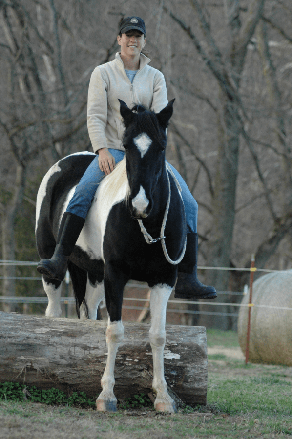 Cynthia on Horse